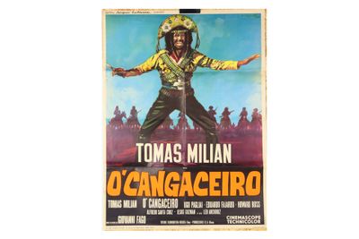 Affiche du film "O'cangaceiro" sorti en 1970 par Tomas MILIA…