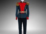 the uniform of a man in a military uniform on a mannequin