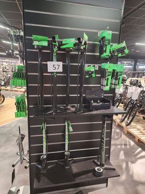 a lot of tools that are on display in a store