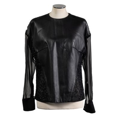 a black leather jacket on a mannequin mannequin mannequin mannequin mannequin mannequin mannequin mannequin manne