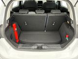 a trunk of a car with the back seats down