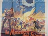 une affiche du film « Le Massacre des Sioux »