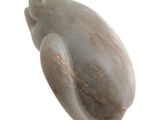 an image of a sculpture of a frog on a white background