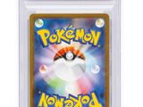 pokemon trading card with a card holder and a card holder