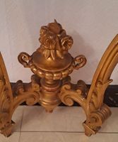 8860-1081 / X / Console en stuc et bois doré de style louis … (photo 3)