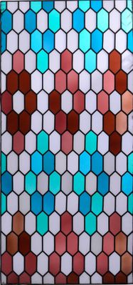 Jean VILLETTE, Maitre verrier Verrière décorative en verre o…