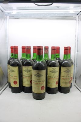 1979, Ch DES ROCS, Bordeaux Supérieur; 12 bouteilles, voir p…