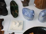 a lot of different items on the table together