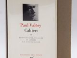 the book cover of paul valley cahiers, with a picture of a man ' s face on it