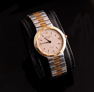 Montre Longines Conquest en Acier et Métal Doré