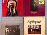 trois albums vinyles regroupant des morceaux variés des années 1960 et du début des années 1970