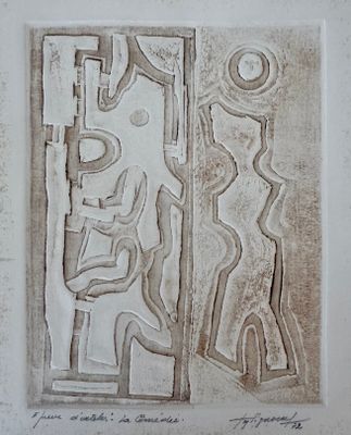 une image d'un dessin d'un homme et d'une femme
