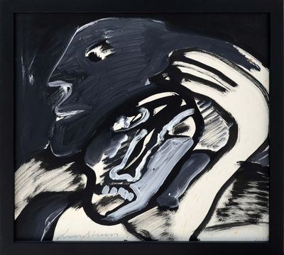 an image of a painting of a baseball player holding a bat