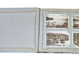 an old photo of a book with pictures inside of it