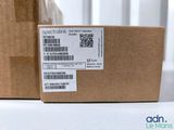 a box with a barcode on it sitting on a table