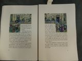 two pages of a book with pictures of people on them