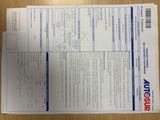 an image of a close up of a document on a table