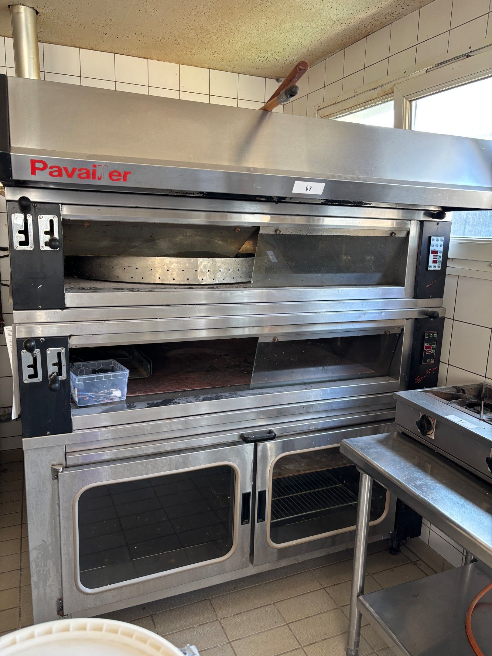 Four Pâtisserie PAVAILLER à soles 2 portes 380V - Équipement professionnel