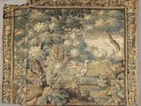 une image d'une tapisserie accrochée au mur d'une pièce