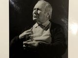 an old black and white photo of a man in a suit and tie