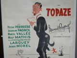 Affiche française du film « Tonaze », représentant un homme en smoking et une femme