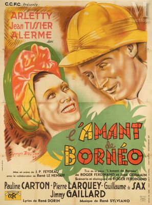 a poster for a movie starring a man and a woman