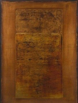 une image représentant un tableau représentant un carré marron et jaune