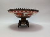 an image of a decorative bowl on a stand on a white background