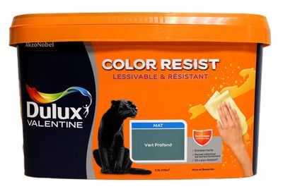 un gros plan sur un pot de peinture sur lequel figure un chat