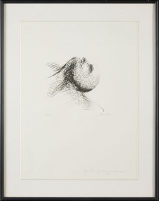 Ivan MESSAC (né en 1948). Visage renversé.