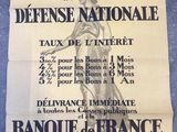 une vieille affiche française représentant une femme tenant une épée