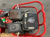 a small engine that is sitting on a pallet
