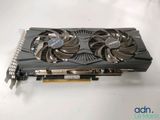 a close up of a video card on a table