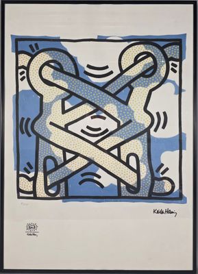 D'après Keith HARING (1958-1990)