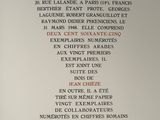 a list of items on the wall of a building