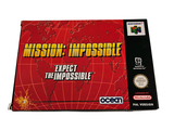 an image of a box of mission impossible on a white background