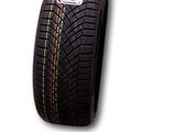 a close up of a tire on a white background