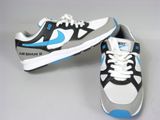nike air span ii white / black / blue