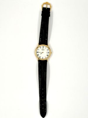 RAYMOND WEIL GENEVE Montre bracelet d'homme en plaqué or à c…