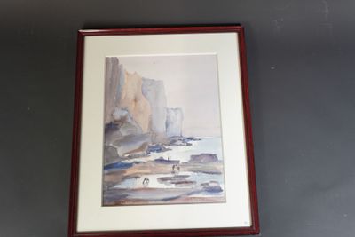 une photo d'un tableau accroché au mur