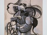 dessin représentant un homme portant un chapeau et une cigarette à la bouche