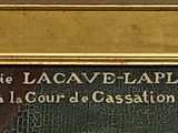 a picture of a picture of a plaque on a wall