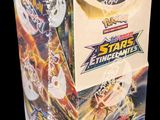 a close up of a box of pokemon trading card games