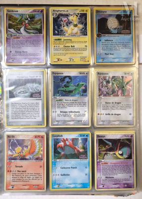 a lot of pokemon cards in the box