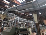 a machine that is working inside of a building