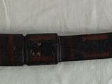 a picture of a belt made out of wooden strips
