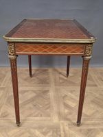 Table à écrire en bois plaqué à décor marqueté rehaussé d'él… (photo 6)