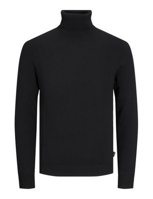 JACK & JONES - Pull col roulé en maille - Noir Taille XS - N…