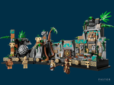 a picture of a set of legos that are on a blue background