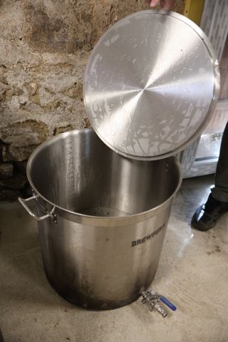 Cuve 90 litres avec fond filtrant tout inox BREWFERM